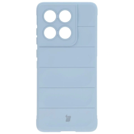 Pancerne etui Bizon Case Tur do Motorola Edge 60 / 60 Fusion, jasnoniebieskie
