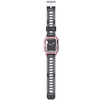 Etui z paskiem Bizon Strap + Case Watch Armor do Apple Watch 40 / 41mm, jasnoróżowe