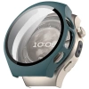 Etui ze szkłem do zegarka Bizon Case+Glass Watch do Huawei Watch 5 42 mm, zielone