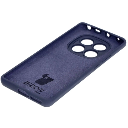 Silikonowe etui Bizon Soft Case do Xiaomi Redmi Note 14 Pro 4G, ciemnoniebieskie