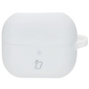 Silikonowe etui z karabińczykiem Bizon Case Headphone Silicone do Galaxy Buds 3/3 Pro/3 FE, białe