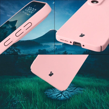 Etui Bizon Case Łupka do OnePlus Nord 5, różowe
