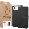 Etui z klapką Bizon Case Pocket do iPhone Air, czarne