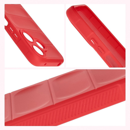 Pancerne etui Bizon Case Tur do Xiaomi Redmi 13 4G, czerwone