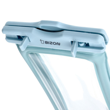 Etui wodoszczelne Bizon Case Hydrofloat, jasnoniebieskie