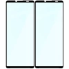 Szkło hartowane Bizon Glass Edge Duo do Sony Xperia 10 VI, czarna ramka, 2 sztuki