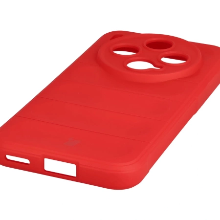 Pancerne etui Bizon Case Tur do Vivo X300, czerwone