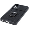 Etui Bizon Case CamShield Ring do Xiaomi Poco X4 Pro 5G, czarne