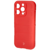 Pancerne etui Bizon Case Tur do iPhone 16 Pro, czerwone