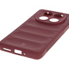 Pancerne etui Bizon Case Tur do Xiaomi Redmi Note 14 Pro 5G / Poco X7, burgundowe