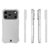 Elastyczne etui + 2x szkło hartowane Bizon Case Clear Pack do iPhone 17 Pro