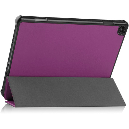 Etui Bizon Case Tab Croc do Lenovo Tab M10 Gen 3, ciemnofioletowe