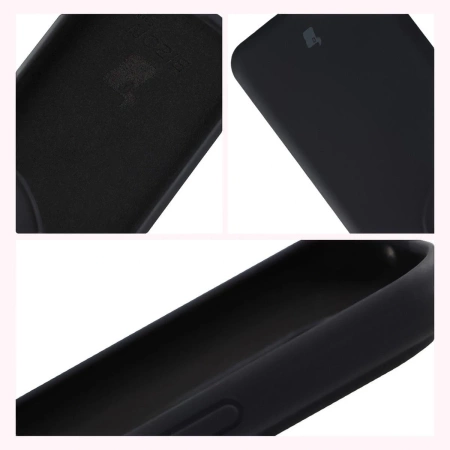 Silikonowe etui Bizon Soft Case do Honor 400 Pro, czarne