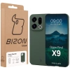 Etui Bizon Case Łupka do Oppo Find X9, zielone