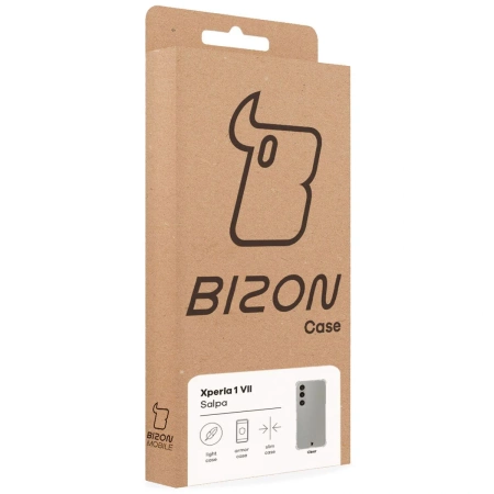 Elastyczne etui Bizon Case Salpa do Sony Xperia 1 VII, przezroczyste