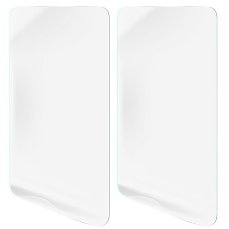 Folia hydrożelowa na ekran Bizon Glass Hydrogel Front Duo do Realme GT 6 / 6T, 2 sztuki