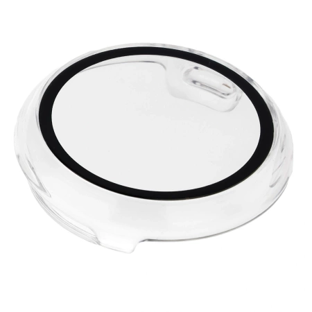 Etui ze szkłem do zegarka Bizon Case+Glass Watch do Google Pixel Watch 4 41 mm, przezroczyste