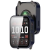 Etui ze szkłem do zegarka Bizon Case+Glass Watch do Garmin Venu X1, niebieskie