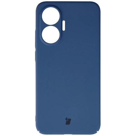 Etui Bizon Case Łupka do Xiaomi POCO F7, niebieskie