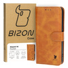 Etui z klapką Bizon Case Pocket do Xiaomi 14, brązowe