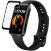 Szkło hybrydowe Bizon Glass Watch Edge Hybrid dla Huawei Band 9 / Band 8, czarne