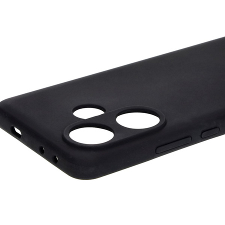 Silikonowe etui Bizon Soft Case do Xiaomi Poco F6, czarne