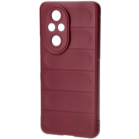 Pancerne etui Bizon Case Tur do Honor 200 Pro, burgundowe