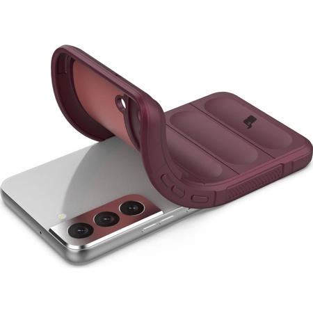 Pancerne etui Bizon Case Tur do Galaxy S22, ciemnofioletowe