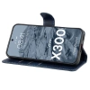 Etui z klapką Bizon Case Pocket do Vivo X300, granatowe
