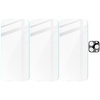 3x Szkło + szybka na aparat Bizon Clear 2 Pack do iPhone 16 Pro