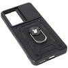 Etui Bizon Case CamShield Ring do Xiaomi 12T/12T Pro, czarne