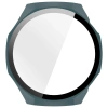 Etui ze szkłem do zegarka Bizon Case+Glass Watch do Huawei Watch GT6 Pro 46 mm, zielone
