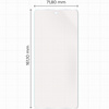 Folia matowa Bizon Glass Film Sun Duo do Motorola Moto G75 5G, 2 sztuki