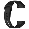 Pasek Bizon Strap Watch Dots do Xiaomi Redmi Watch 3 Active, czarny