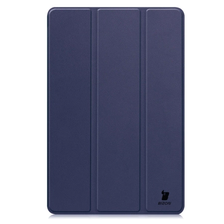 Etui z klapką Bizon Case Tab Croc do OnePlus Pad Lite / Oppo Pad SE, granatowe