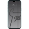 Prywatyzujące szkło hartowane Bizon Glass Clear Shadow Duo do iPhone 15 Plus / 15 Pro Max / iPhone 16 Plus, przyciemniane, 2 sztuki