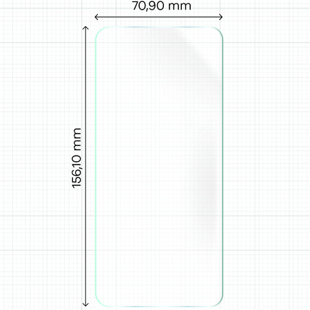 Folia hydrożelowa na ekran Bizon Glass Hydrogel Front Duo do Galaxy M34 5G, 2 sztuki