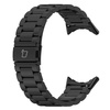 Pasek ze stali nierdzewnej Bizon Strap Watch Aura do Google Pixel Watch 3 / 2 / 1 41 mm, czarny