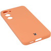 Etui Bizon Case Silicone Sq do Galaxy S23 Plus, pomarańczowe