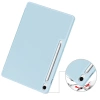 Etui z klapką Bizon Case Tab Lizard do Galaxy Tab S10 FE Plus, błękitne