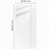 3x Szkło + szybka na aparat Bizon Clear 2 Pack do iPhone 16 Pro
