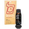 Folia hydrożelowa na ekran Bizon Glass Watch Hydrogel Duo do Xiaomi Smart Band 9, 2 sztuki