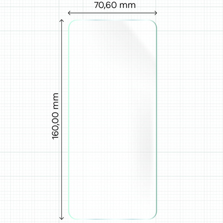 Folia hydrożelowa na ekran Bizon Glass Hydrogel Front do Redmi 13C/13C 5G/Poco C65, 2 sztuki