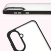 Etui Bizon Case Angelo do Galaxy A56 5G, półprzezroczyste z czarną ramką