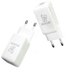 Ładowarka sieciowa Bizon Charger VT-36B, 45 W, 2x USB-C PD, QC 4.0, GAN3, biała