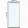 Szkło hartowane Bizon Glass Edge Duo do Xiaomi POCO F5, czarna ramka, 2 sztuki