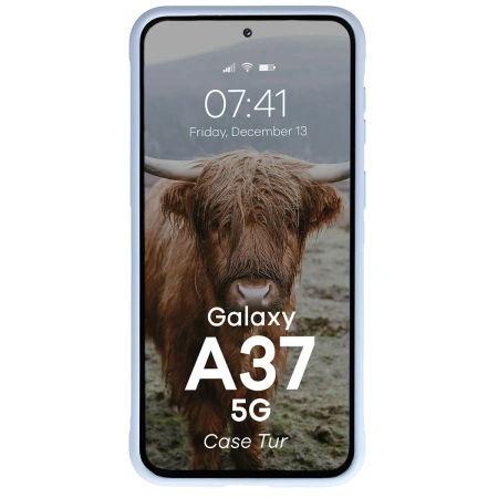 Pancerne etui Bizon Case Tur do Galaxy A37 5G, jasnoniebieskie
