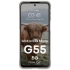 Pancerne etui Bizon Case Tur do Motorola Moto G55 5G, jasnoszare