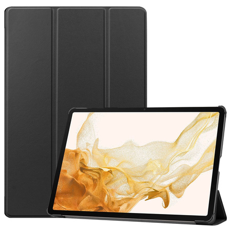 Etui Bizon Case Tab Croc do Galaxy Tab S10 Plus / S9 Plus, czarne