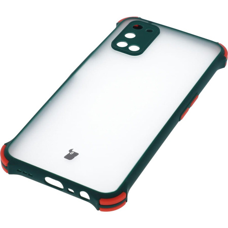 Etui Bizon Case AntiShock Hybrid do Oppo A52, A72, A92, ciemnozielone